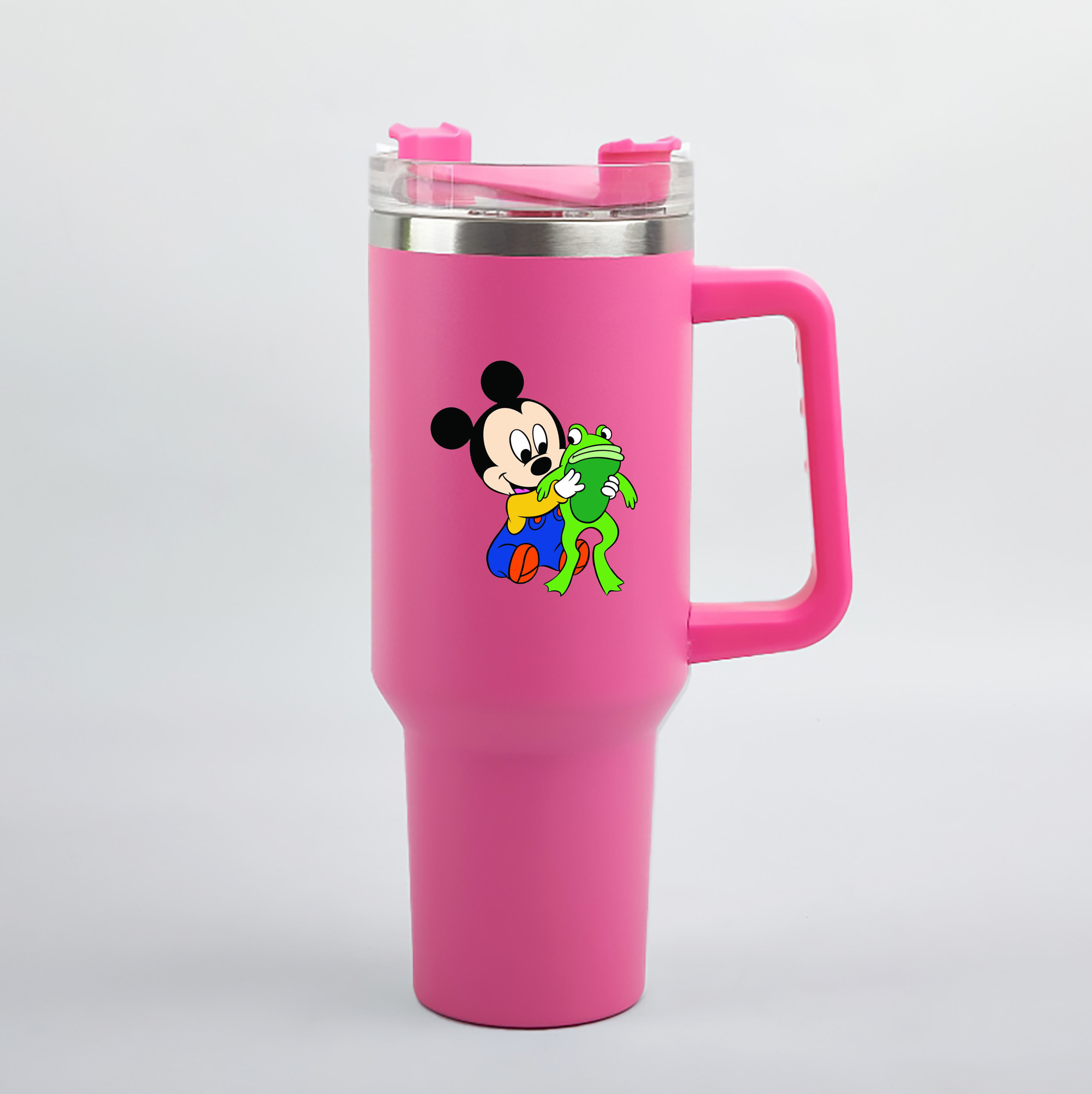 （画像用） ミッキーマウス Mickey Mouse 1200mL車用タンブラー（カラープリント）